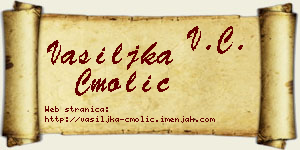 Vasiljka Cmolić vizit kartica